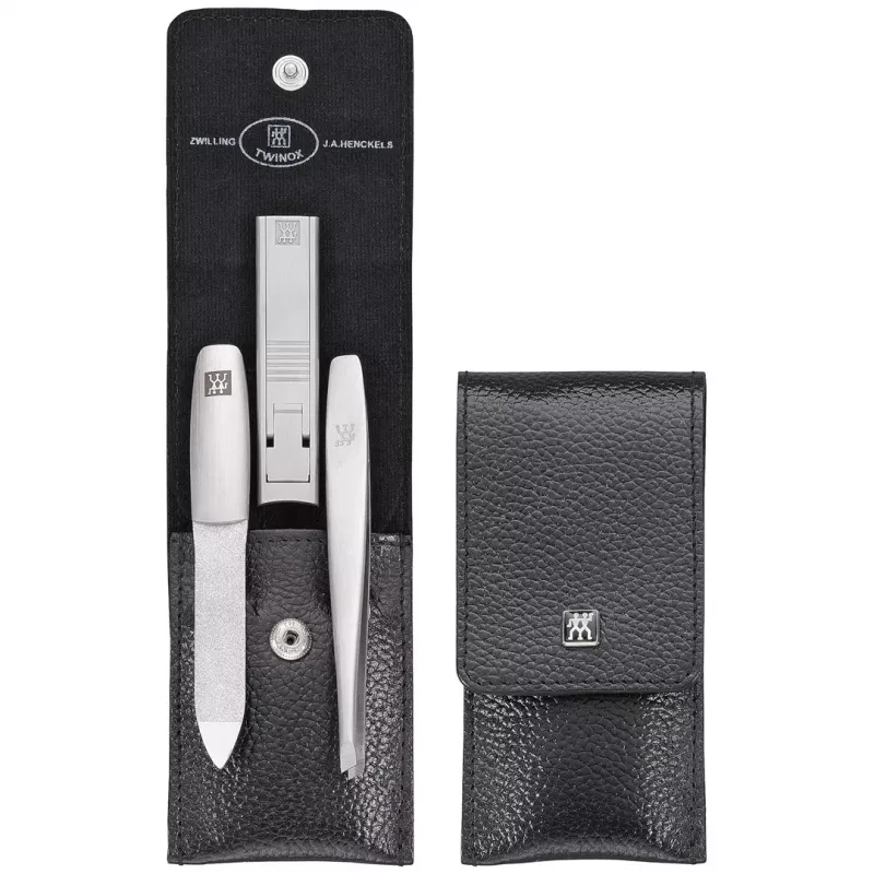 Manikiūro ir pedikiūro dovanų rinkinys ZWILLING 97119-004-0 Juodas nerūdijantis plienas 4 vnt.