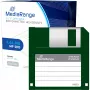 Diskelių rinkinys MediaRange MR200 3,5 colio 1,44 MB 10 vnt., raudoni ir geltoni