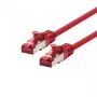 LOGON Cat6 SSTP/PIMF 7m tinklo kabelis raudonas (TCR66SS070R)