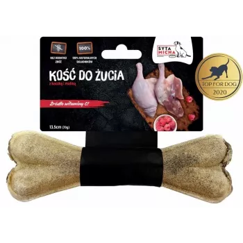 SYTA MICHA anties ir aviečių skanėstas šunims, 13,5 cm