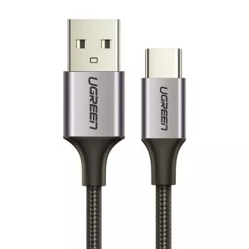 Ugreen USB-A/USB-C QC 3.0 3A 2m US288 laidas (pilka)