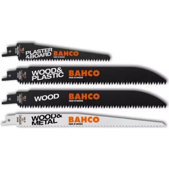 Pjūklo geležtės rinkinys medžiui Bahco 3942-WOOD-SET-5P