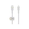 Belkin BOOST CHARGE - Lightning-Kabel - 24 pin USB-C männlich zu Lightning männlich - 2 m - weiß - für Apple iPad/iPhone/iPod (Lightning)