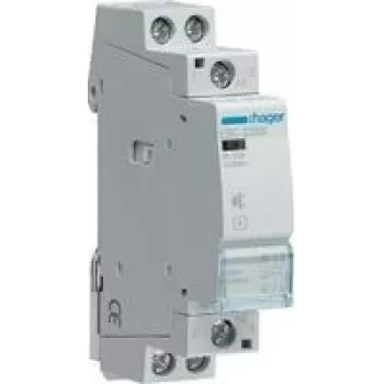 Elektromagnetinė relė Hager ESC225S, 230 V AC, 25 A, pilka, 17,85×60×83 mm