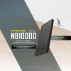 Nešiojamas power bank Nitecore NB10000 — 10000 mAh, USB‑A + USB‑C, 38 W bendra galia, pilka