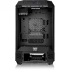 Thermaltake The Tower 300 Black Micro Tower – Kompiuterio korpusas su grūdintu stiklu, skirtas žaidimams