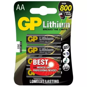GP Batteries Lithium Primary AAA vienkartinė baterija šarminė (07015LF-C4)