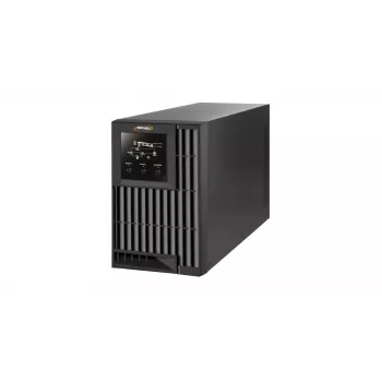 Infosec E4 Value 1000 nepertraukiamo maitinimo šaltinis (UPS) Dvigubos konversijos (Online) 1 kVA 3 AC lizdai