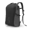 Kuprinė XDDESIGN Bizz Grey P705.932 – atspari vandeniui, lengva miesto kuprinė