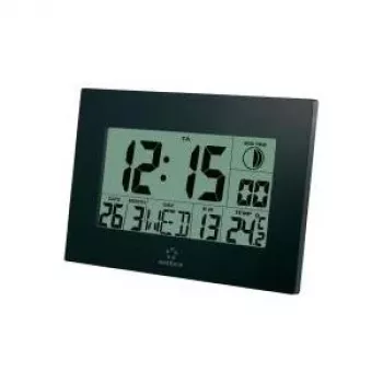 Sieninis laikrodis Renkforce E0311R – stačiakampis 230×163 mm, juodas