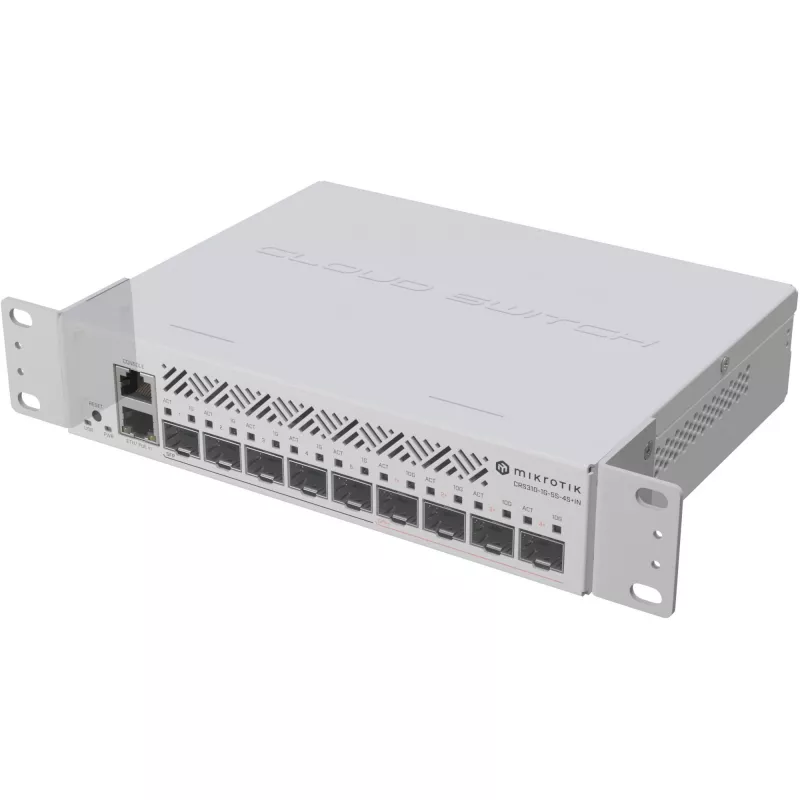 Laikiklis MikroTik RMK-2/10, skirtas CSS610-8G-2S+IN ir CRS109-8G-1S-2HnD-IN