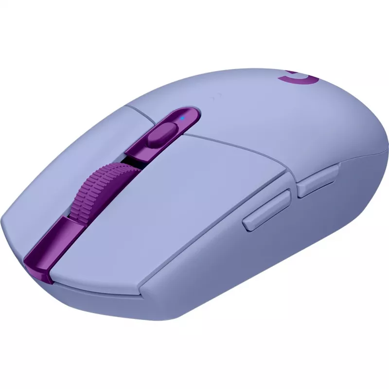 Logitech G305 LIGHTSPEED belaidė žaidimų pelė - alyvinė - EWR2