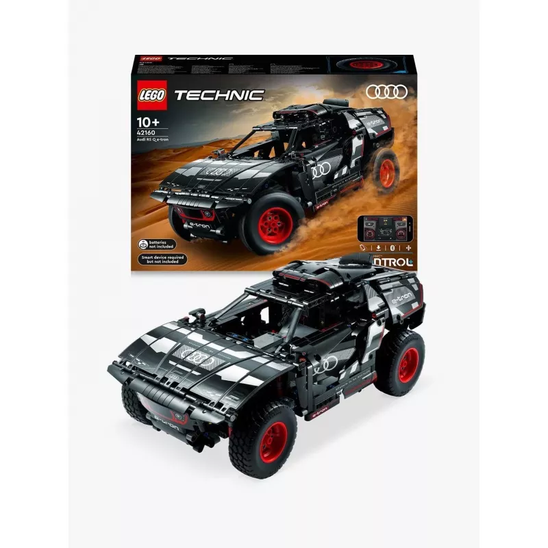 LEGO Technic visureigis Audi RS Q e-tron 42160 – 914 dalių, nuo 10 metų