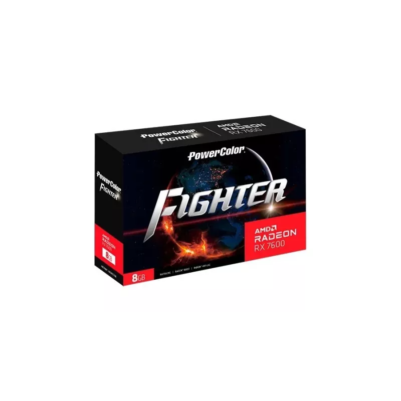 Vaizdo plokštė PowerColor Fighter Radeon RX 7600 8GB