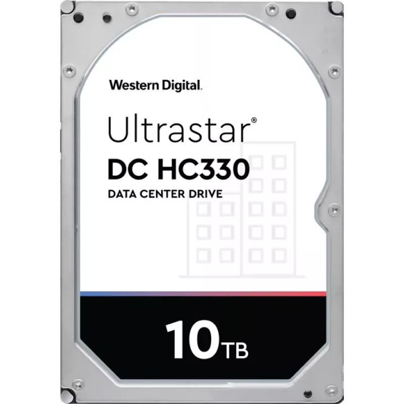 WD - Ultrastar DC HC330 WUS721010ALE6L4 - Festplatte - verschlüsselt - 10 TB - intern - 3.5 (8.9 cm) - SATA 6Gb/s - 7200 rpm - Puffer: 256 MB - Self-E