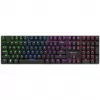 SHARKOON PureWriter RGB žaidimų klaviatūra, juoda, FR išdėstymas, Kailh Choc Low Profile Blue