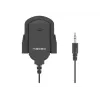 Segtuvinis mikrofonas NATEC NMI-1352, laidinis 3,5 mm, jautrumas -58 dB, 50–16000 Hz, 1,8 m laidas, 20 g
