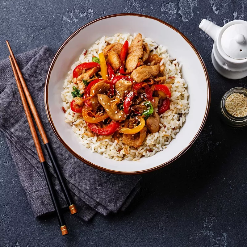 Wok Russell Hobbs RH01860EU7 28 cm su Crystaltech nelimpančia danga