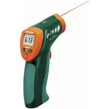 EXTECH IR400 infraraudonųjų spindulių termometras, optika 8:1, matavimo diapazonas -20 iki +332 °C