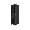 Stovimas serverio stovas LANBERG 42U FF01-6842-12BL 600×800×2127,5 mm, 1200 kg, IP20, rakinamas, su ratukais