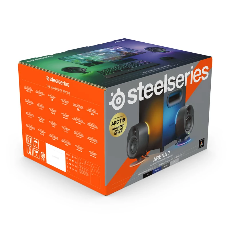 Garsiakalbiai SteelSeries Arena 7, 50W