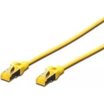 Tinklo kabelis Digitus CAT 6A S/FTP RJ-45 Cat6a 15 m geltonas