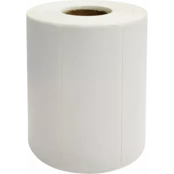 Renkforce Etikečių ritinėlis 75 x 30 mm terminis popierius baltas 800 vnt. stiprus lipnus sluoksnis RF-5998014 universalios etiketės
