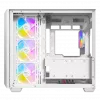 Antec C5 - Midi bokštas - Baltas - ATX - ITX - micro ATX - Stiklas - Plastikas - Plienas - 3x 120 mm