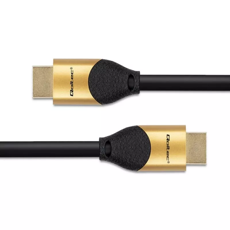 Qoltec 50355 HDMI v2.1 laidas Ultra high speed 8K | 60Hz | 28AWG | AUKSAS | 2m