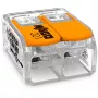 WAGO 221-612 jungtis tiesi 450 V oranžinė permatoma