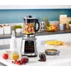 Stalo blenderis Tefal BL985A31 — 1300 W, 1,75 L stiklinis ąsotis + 2 L Tritan ąsotis, Trip'Ax 6 sparnų nerūdijančio plieno peiliai, vakuuminis maišymas