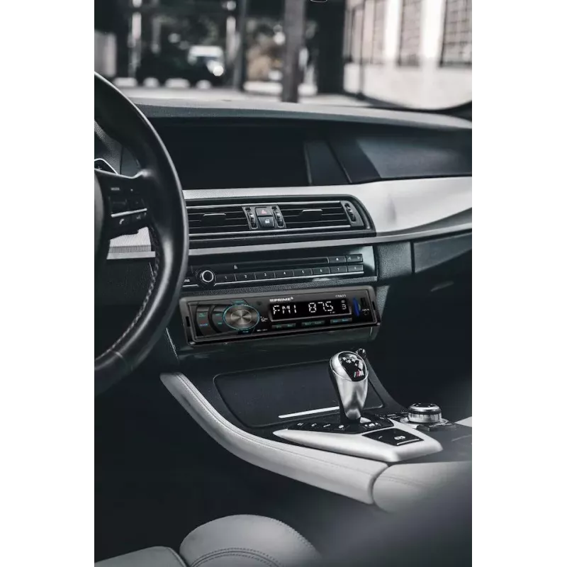 Automobilinis FM radijo imtuvas PRIME3 CRA21 BT su Bluetooth ryšiu