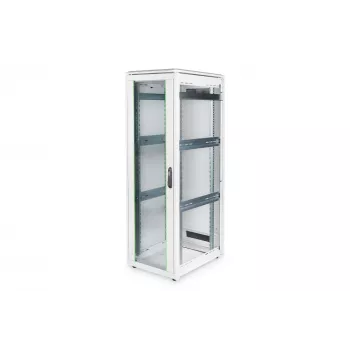 DIGITUS 36HE Unique tinklo spintelė 600x800mm stiklo durys pilka