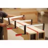 F-veržlė Bessey TPN20B6BE — 20 cm anga, aliumininis korpusas, juodos ir raudonos dalys