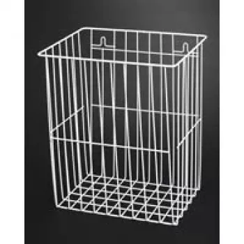 Šiukšliadėžė Tork 226002 20 L stačiakampė metalinė balta