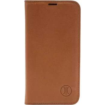 JT Berlin odinis BookCase Tegel dėklas Apple iPhone 17 Pro Max, konjako spalva, 11130