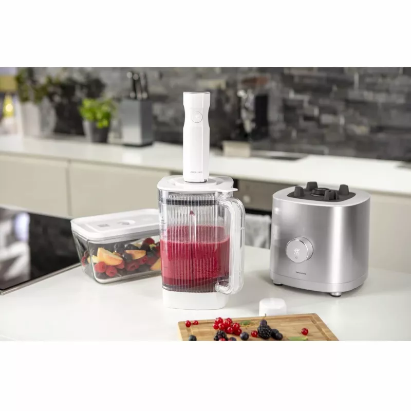 Vakuuminis siurblys ZWILLING FRESH & SAVE baltas, 3,7 V baterija, MicroUSB įkrovimas, 190×50×50 mm, 330 g