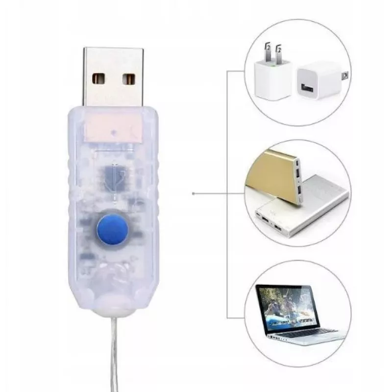 LED užuolaida Extralink KURTYNA LED 3x3 su nuotolinio valdymo pultu (EX.73172)