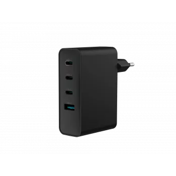 NATEC NUC-2234 sieninis įkroviklis nešiojamam kompiuteriui ir telefonui, juodas, 100 W, greitasis įkrovimas