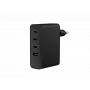 NATEC NUC-2234 sieninis įkroviklis nešiojamam kompiuteriui ir telefonui, juodas, 100 W, greitasis įkrovimas
