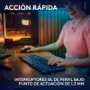 Logitech G915 X Black – laidinis mechaninis žaidimų klaviatūra su RGB apšvietimu
