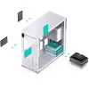 Korpusas Jonsbo D41 STD Midi Tower Baltas