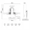 Japannext JN-IPS2152FHDR-T Monitorius Baltas