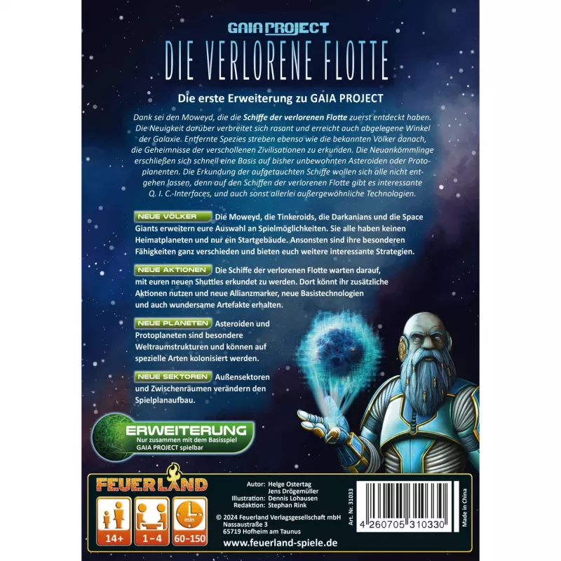 Gaia Project: The Lost Fleet, Stalo žaidimo plėtinys