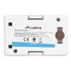 LANBERG OU6-0001-W – montažinė RJ-45 lizdo dėžutė, Cat6, balta
