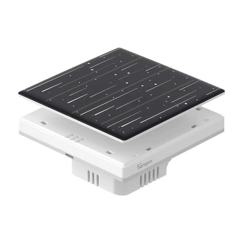 Dekoratyvinis dangtelis SONOFF T5-4C-86-star lietimui valdomam jungikliui