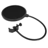 Laidinis kompiuterinis mikrofonas MEDIA-TECH MT397K su XLR įėjimu, staliniu stovu, 2,4 m laidu, 20–20000 Hz, -32 dB jautrumas