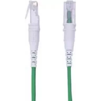 Patchsee ThePATCHCORD RJ45 Patch Laidas Kat. 6A, U/UTP, itin plonas, Žalias, 2,4 m (TPC-SG-U/8)