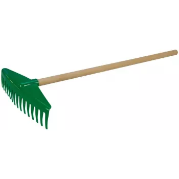 Grėblys Lena 05475 su medine kote, 60 cm darbinis plotis
