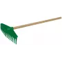 Grėblys Lena 05475 su medine kote, 60 cm darbinis plotis